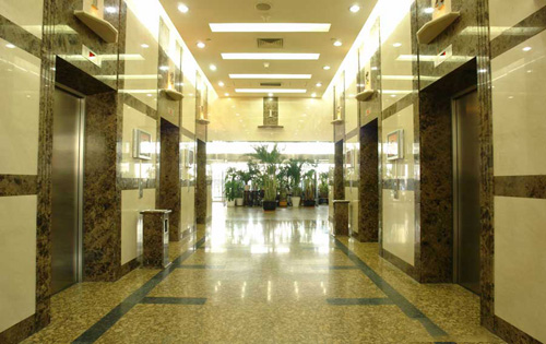 中商大厦走廊